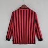 Retro 99/00 AC Milan Home Long Sleeve - Image 2