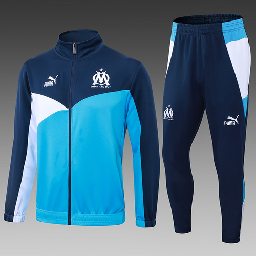 24/25 Marseille sky blue with royal blue tracksuit 24/25 Marseille sky blue with royal blue tracksuit - Image 1