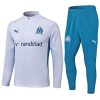 24/25 Marseille white half zip tracksuit - Image 6