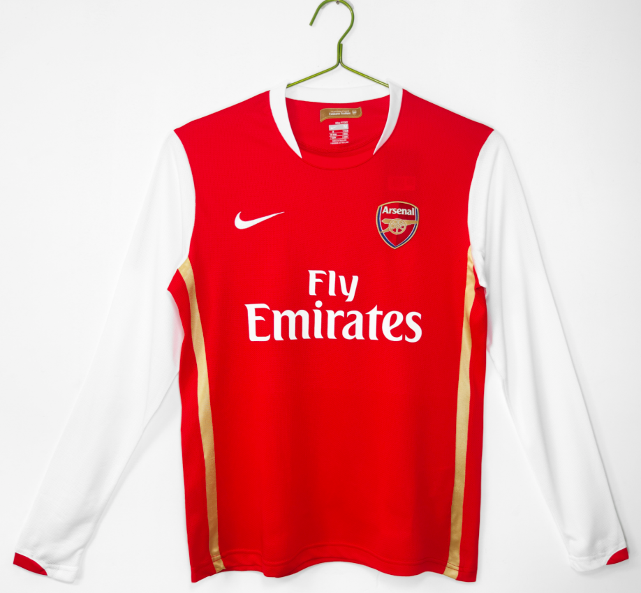 Retro 2006/07 Arsenal home 3B long sleeve Retro 2006/07 Arsenal home 3B long sleeve - Image 1