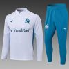 24/25 Marseille white half zip tracksuit - Image 14