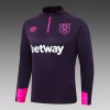 24/25 West Ham purple half zip Tracksuit - Image 11
