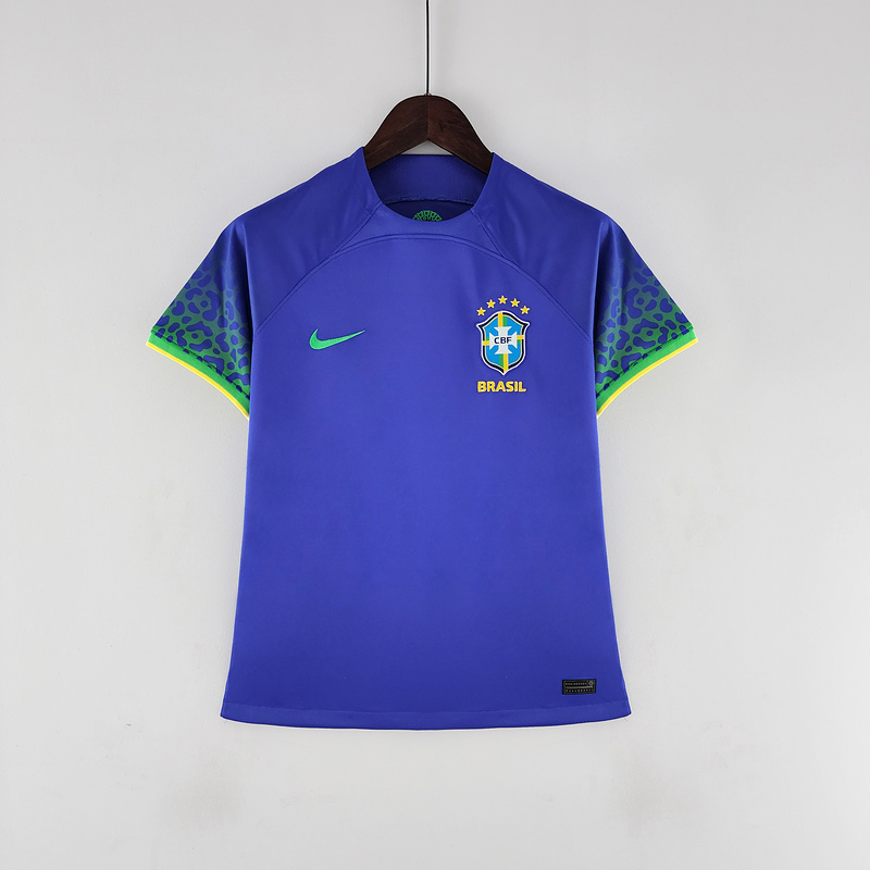 Fans Version 2022 Brazil away woman Fans Version 2022 Brazil away woman - Image 1