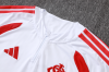 26/27 Adults Half Pull Brazil International white Tracksuit - Image 5