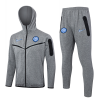 24/25 Inter Milan gray hooded Jacket Sets - Image 8