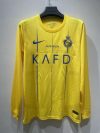 Fans Version 23/24 Al-Nassr FC home long sleeve Soccer Jerseys