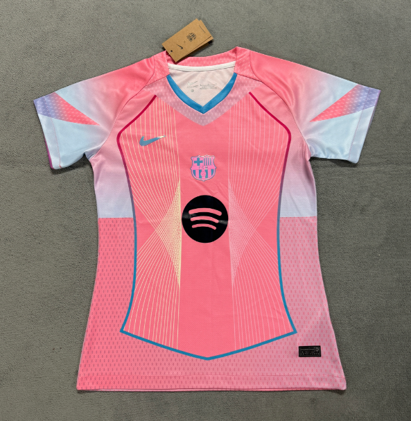 Fans Version 25/26 Barcelona special edition pink women Fans Version 25/26 Barcelona special edition pink women - Image 1