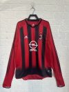 Retro 04/05 AC Milan Home Long Sleeve - Image 5