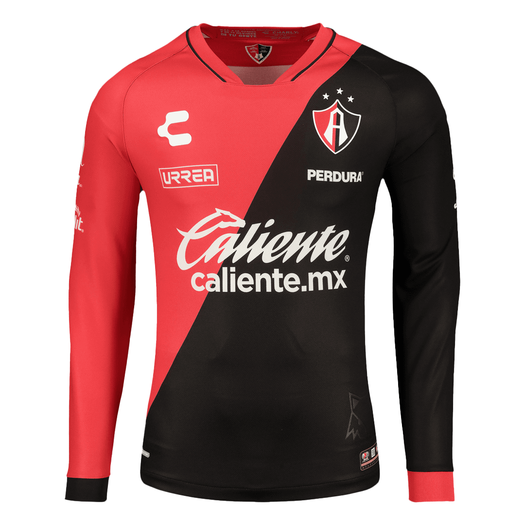 Fans Version Atlas de Guadalajara Home Long Sleeve Jersey 2023/24 Fans Version Atlas de Guadalajara Home Long Sleeve Jersey 2023/24 - Image 1