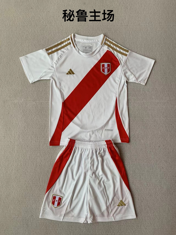 Kids kits 24/25 Peru home Kids kits 24/25 Peru home - Image 1