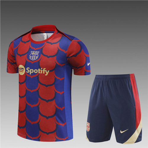 24/25 Barcelona red blue Camouflage Training Kits 24/25 Barcelona red blue Camouflage Training Kits - Image 1