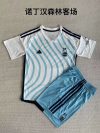 23/24 Nottingham Forest Away Kids Soccer Jerseys