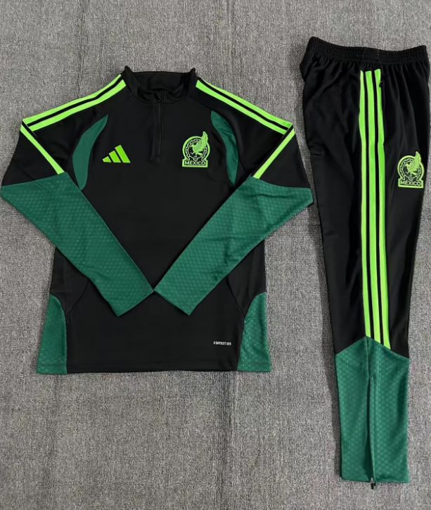 26/27 Half Pull Mexico Black Tracksuit 26/27 Half Pull Mexico Black Tracksuit - Image 1