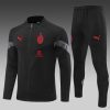22/23 Ac Milan black jacket