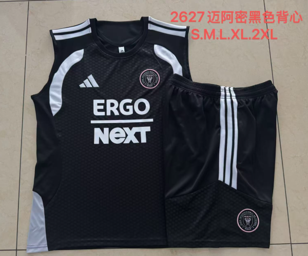 26/27 Vest INTER MIAMI black suit 26/27 Vest INTER MIAMI black suit - Image 1