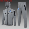 24/25 Inter Milan gray hooded Jacket Sets - Image 9